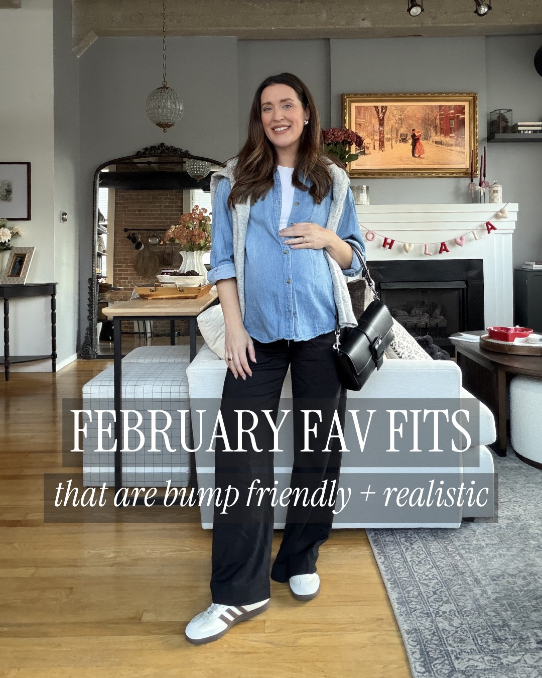February outfits roundup! Realistic and bump friendly outfits you can easily recreate

#LTKBump #LTKootd #LTKdayinmylife
