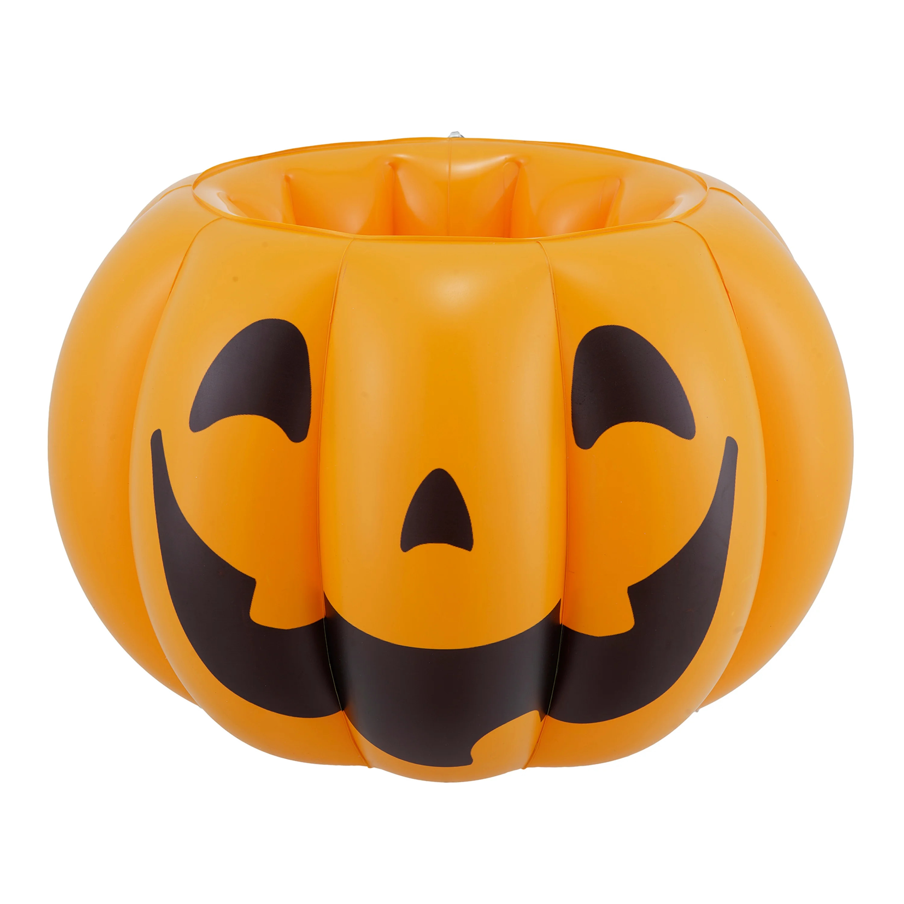 PVC Inflatable Pumpkin Cooler Bowl, 12", Orange, Summer Frights by Way To Celebrate | Walmart (US)