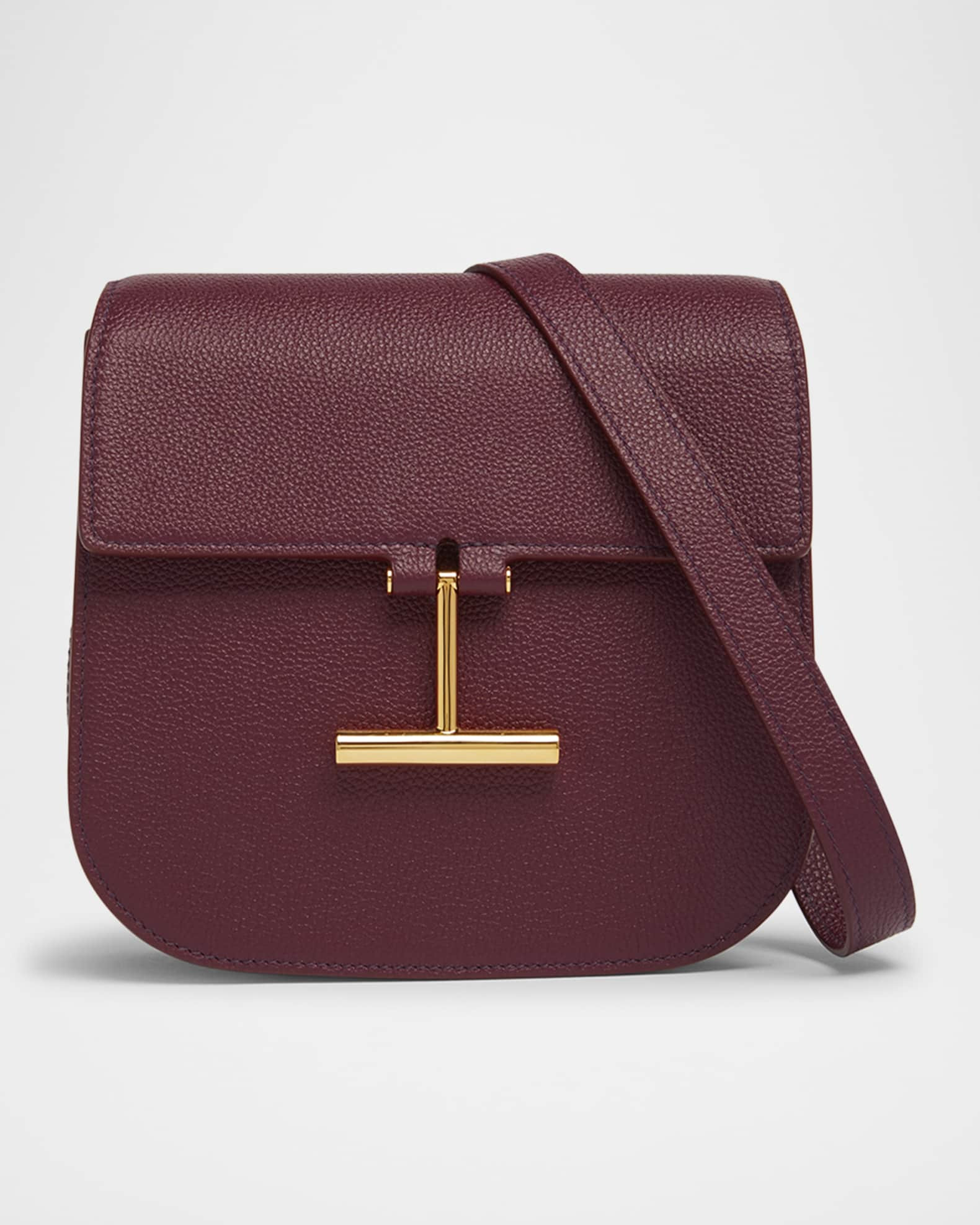 Tara Mini Crossbody Bag in Grain Leather | Neiman Marcus
