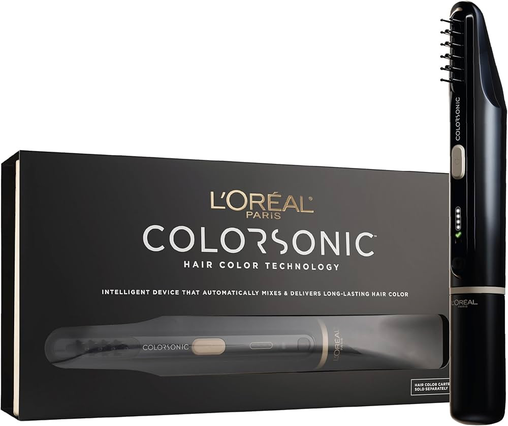 L'Oreal Paris Colorsonic Permanent Hair Dye Coloring Device for Root Touch Up, All Over Color, an... | Amazon (US)