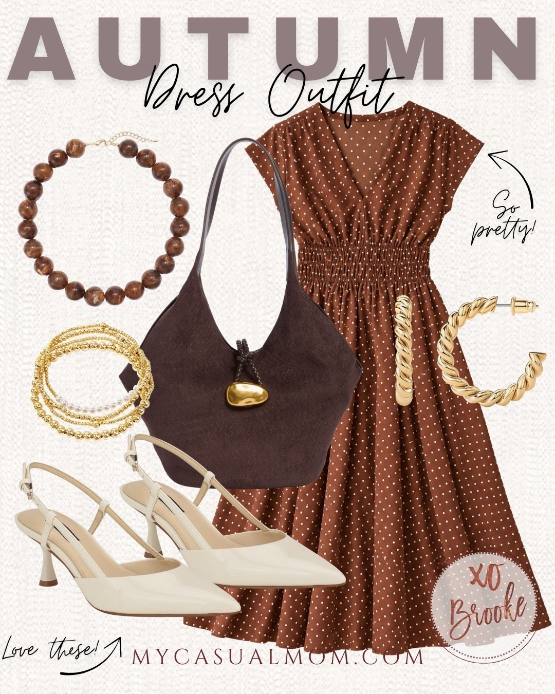 Autumn dress outfit