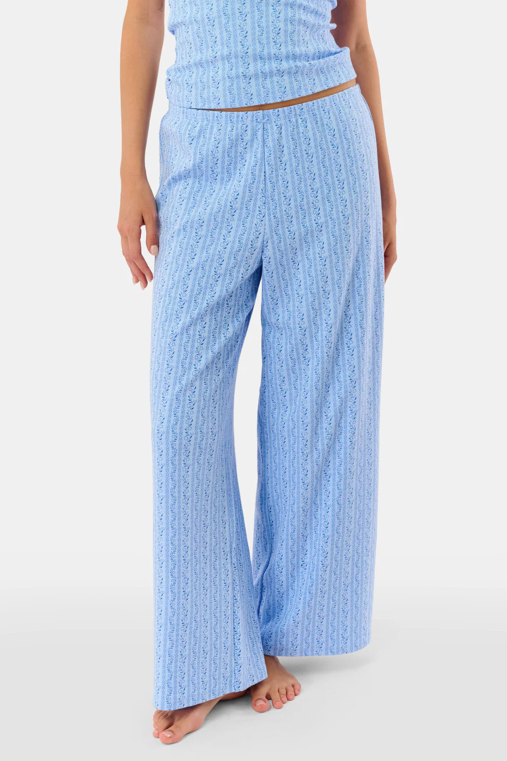 Hearts Vine Monroe Pant | Roller Rabbit