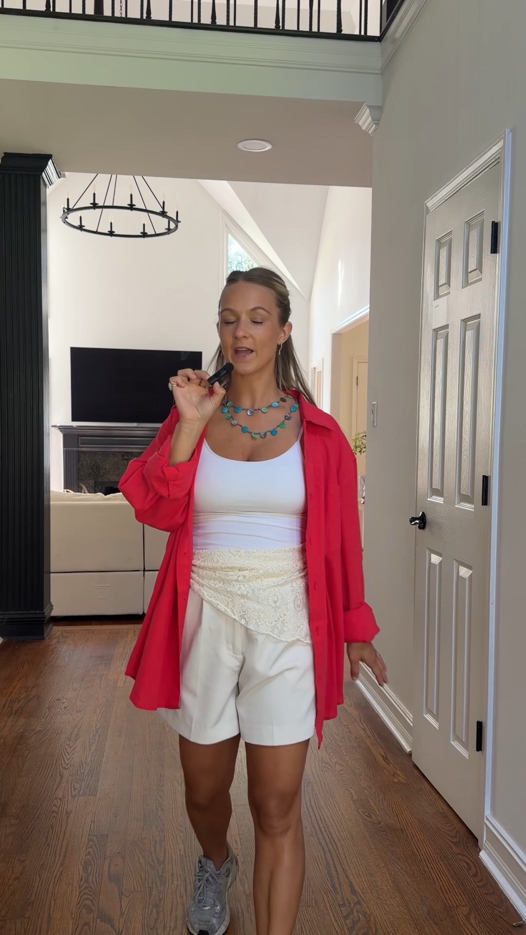 Mom ootd!!! Perfect postpartum outfit! Shorts are old from my boutique!

#LTKgrwm #LTKmomlife #LTKootd