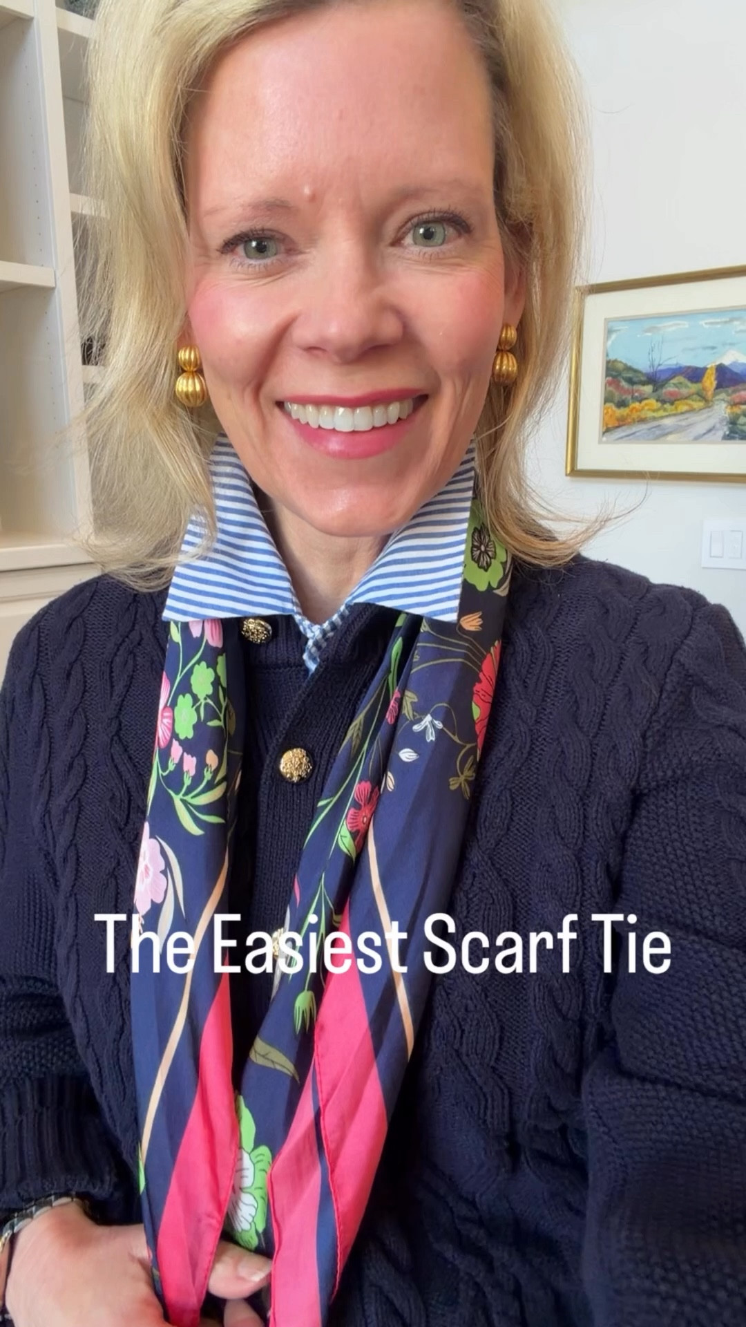 Love this easy way to tie a scarf. Just wrap it around your neck and tie a knot. That’s literally all there is to it! My scarf is from @Anthropologie ￼￼ but it’s no longer in stock. Tagging some of my other favorites as well as my outfit. 😍￼

#LTKootd #LTKdayinmylife #LTKSeasonal
