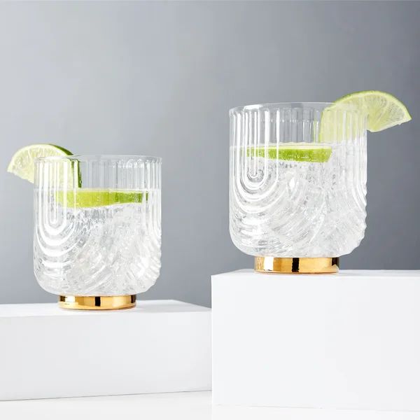 Viski 12 oz. Gatsby Tumblers (Set of 2) | Wayfair North America