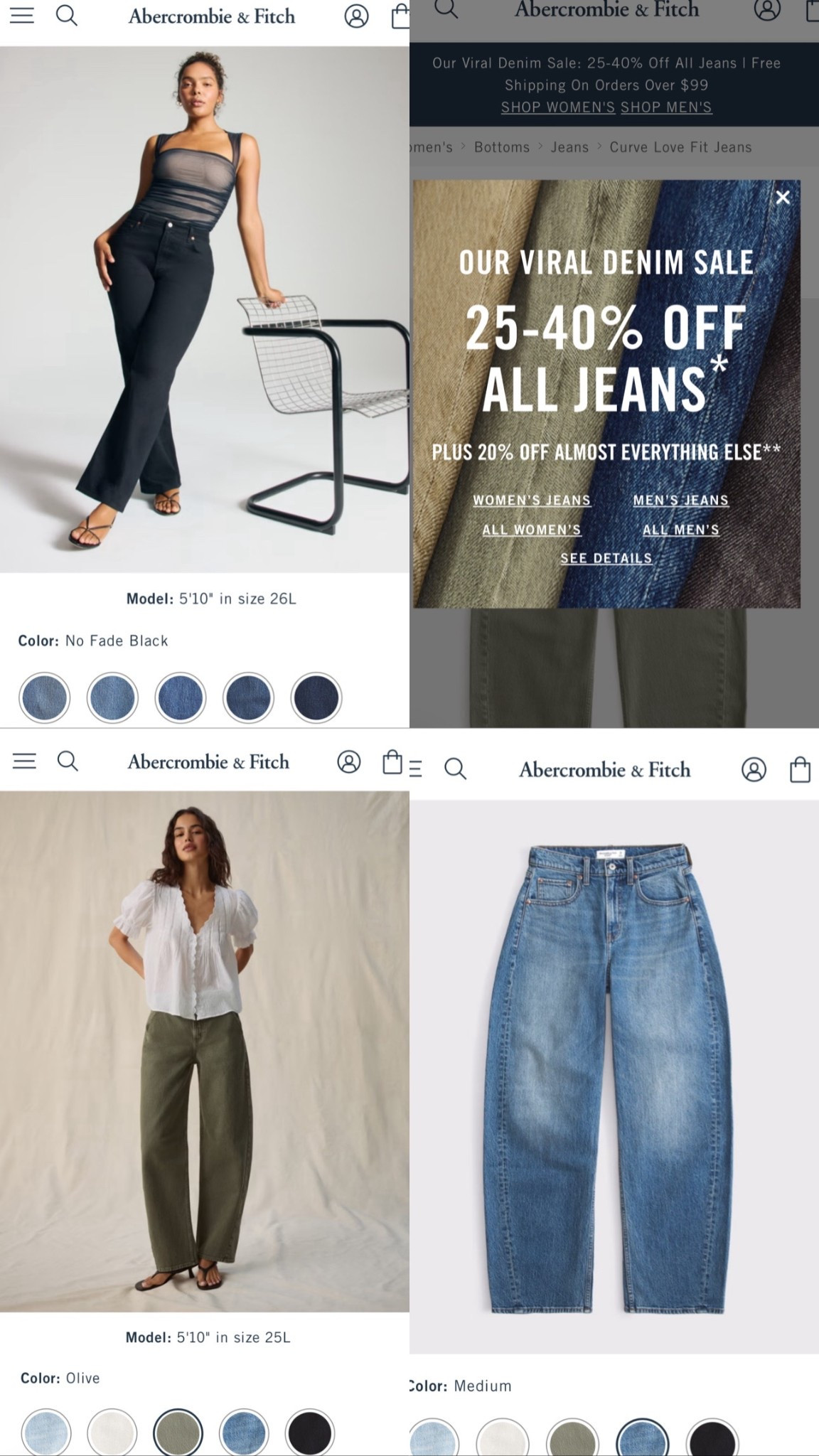 Great quality jeans for any occasion for great prices as well! Don’t miss out on the Abercrombie sale 



#LTKPetite #LTKSaleAlert #LTKMidsize