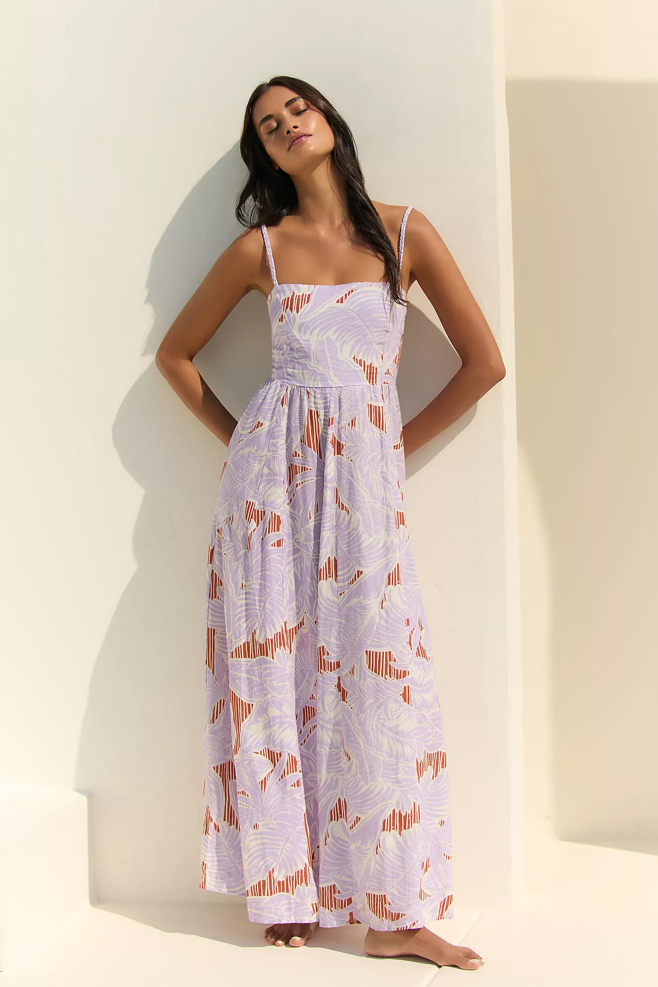 Maaji Wisteria Bloom Maxi Dress | Anthropologie (US)