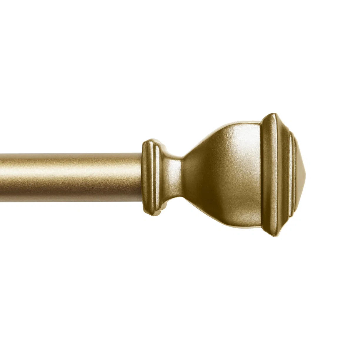 Exclusive Home Napoleon 1" Curtain Rod and Coordinating Finial Set | Wayfair North America