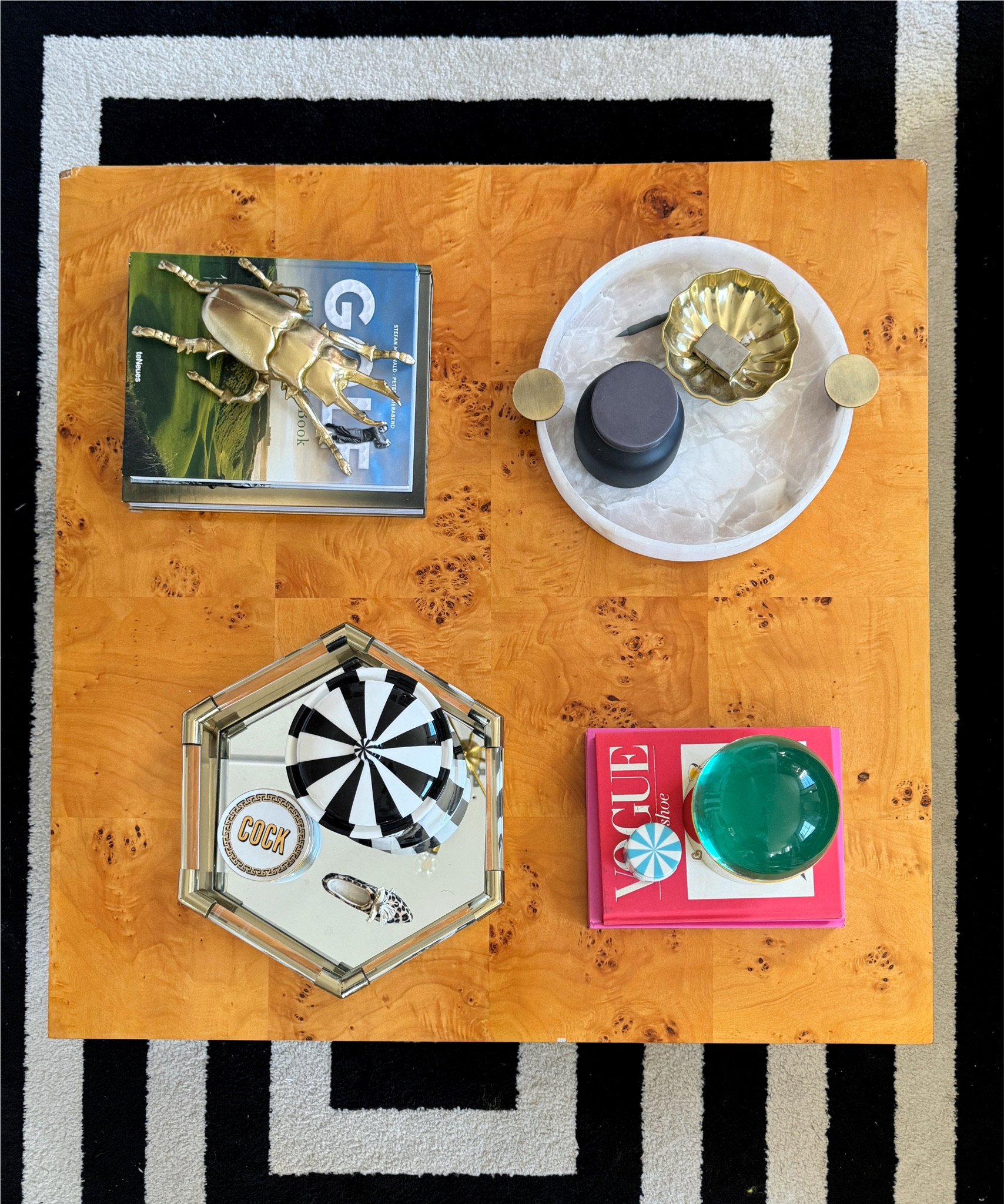 obsessed with my coffee table + any coffee table styling 🦓🎀🦋

#coffeetabledecor #coffeetablestyling

#LTKHome