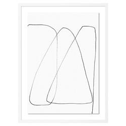 Abstract Line Illustration - 18x12 | Kathy Kuo Home