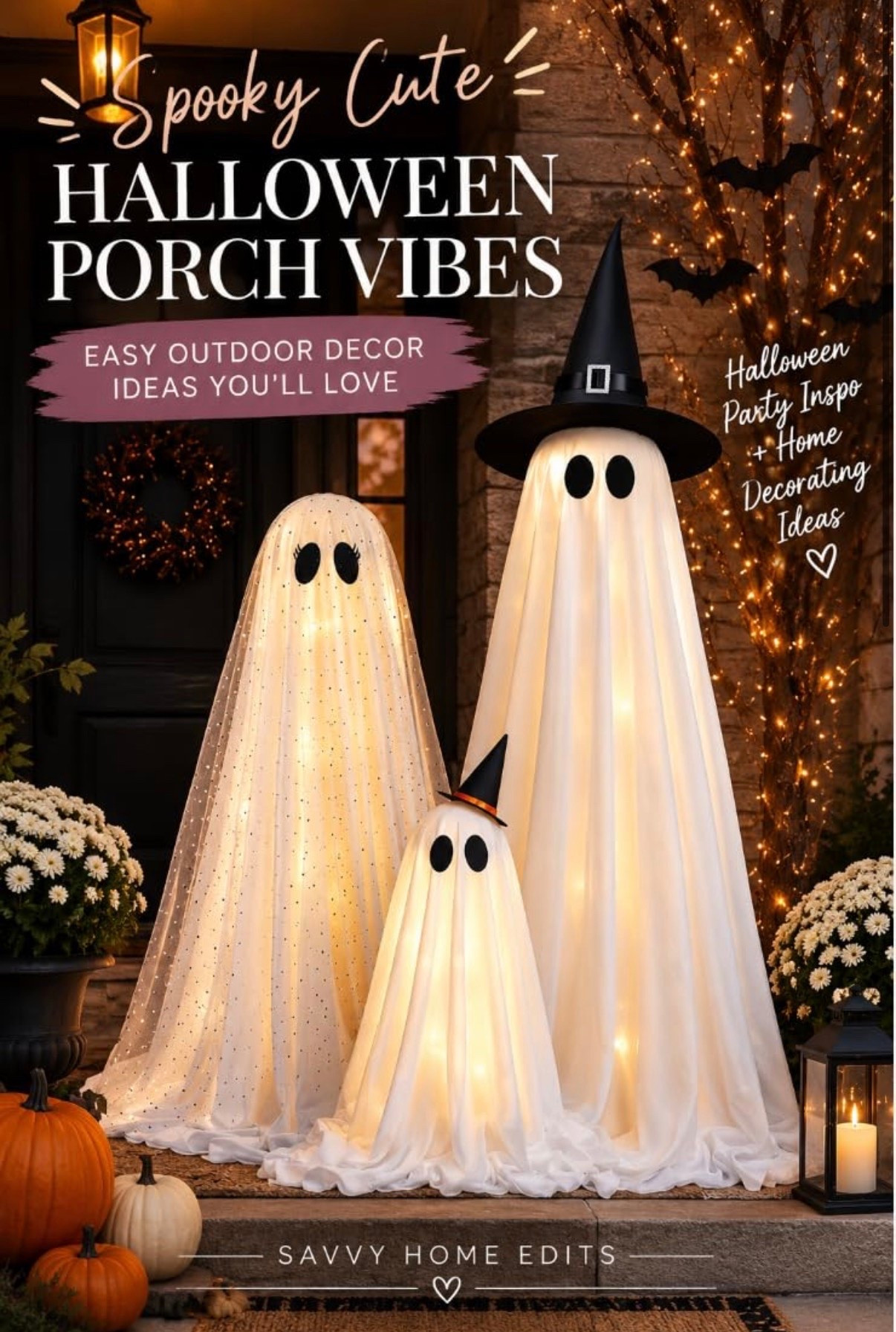 Outdoor Halloween decor, fall decor. Set of 3 remote light up ghosts. Currently on sale!!!

#LTKSeasonal #LTKHome #LTKSaleAlert