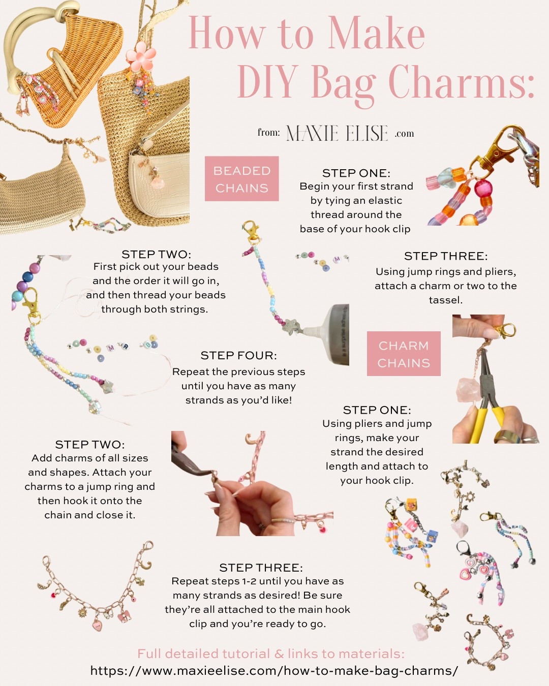 DIY bag charms 

Bag charm ideas, diy charms, diy keychains, bag keychains, diy crafts, crafts, crafts for parties, purse accessories, bag accessories, tote bag accessories, amazon finds, crafty, craft ideas, craft tutorial 

#LTKItBag #LTKParties #LTKStyleTip