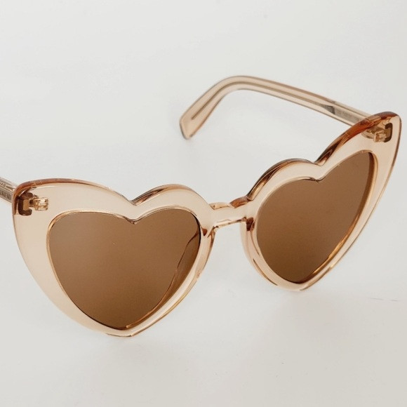 NWT - Saint Laurent - Lou Lou Sunglasses - 54mm - Nude | Poshmark