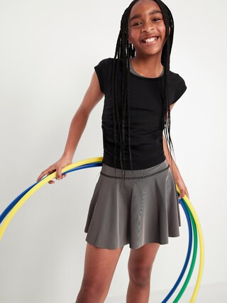 Fitted Ruched Seamless Performance Top for Girls | Old Navy (US)