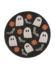 Beaded Ghost And Bats Placemat | TJ Maxx