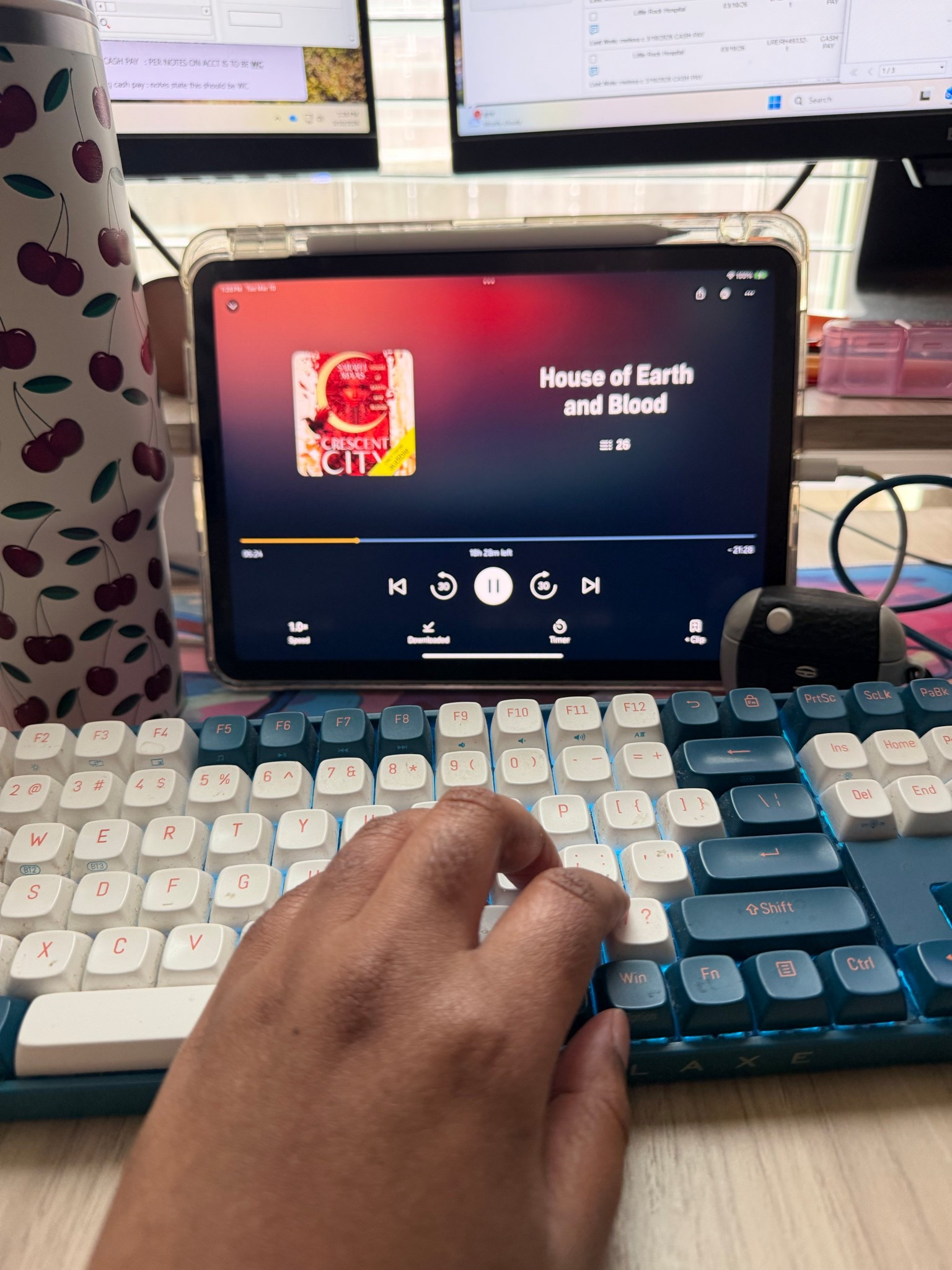 Work from home essentials! And it doesn’t hurt productivity with a good audio book 

#LTKWorkwear #LTKSpringSale #LTKdayinmylife