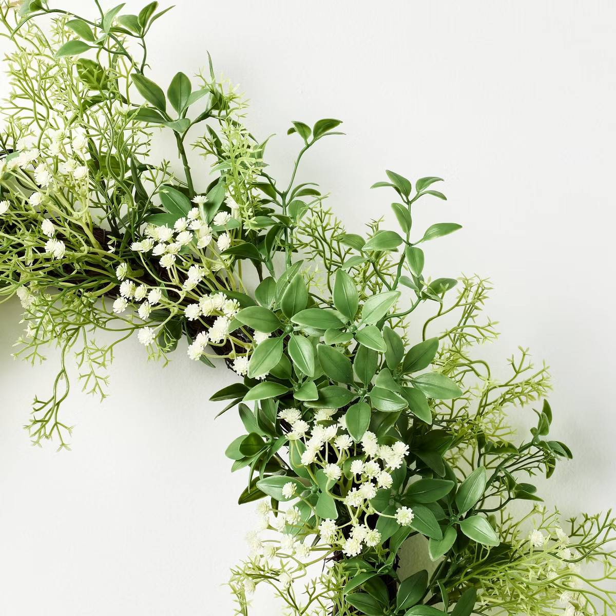 24" Baby's Breath Wreath - Threshold™ designed with Studio McGee | Target