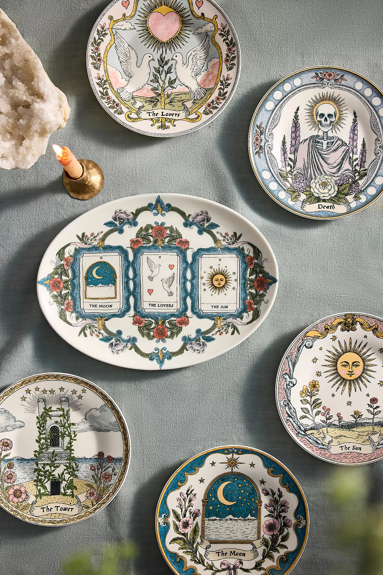 Tarot Stoneware Plate | Anthropologie (US)