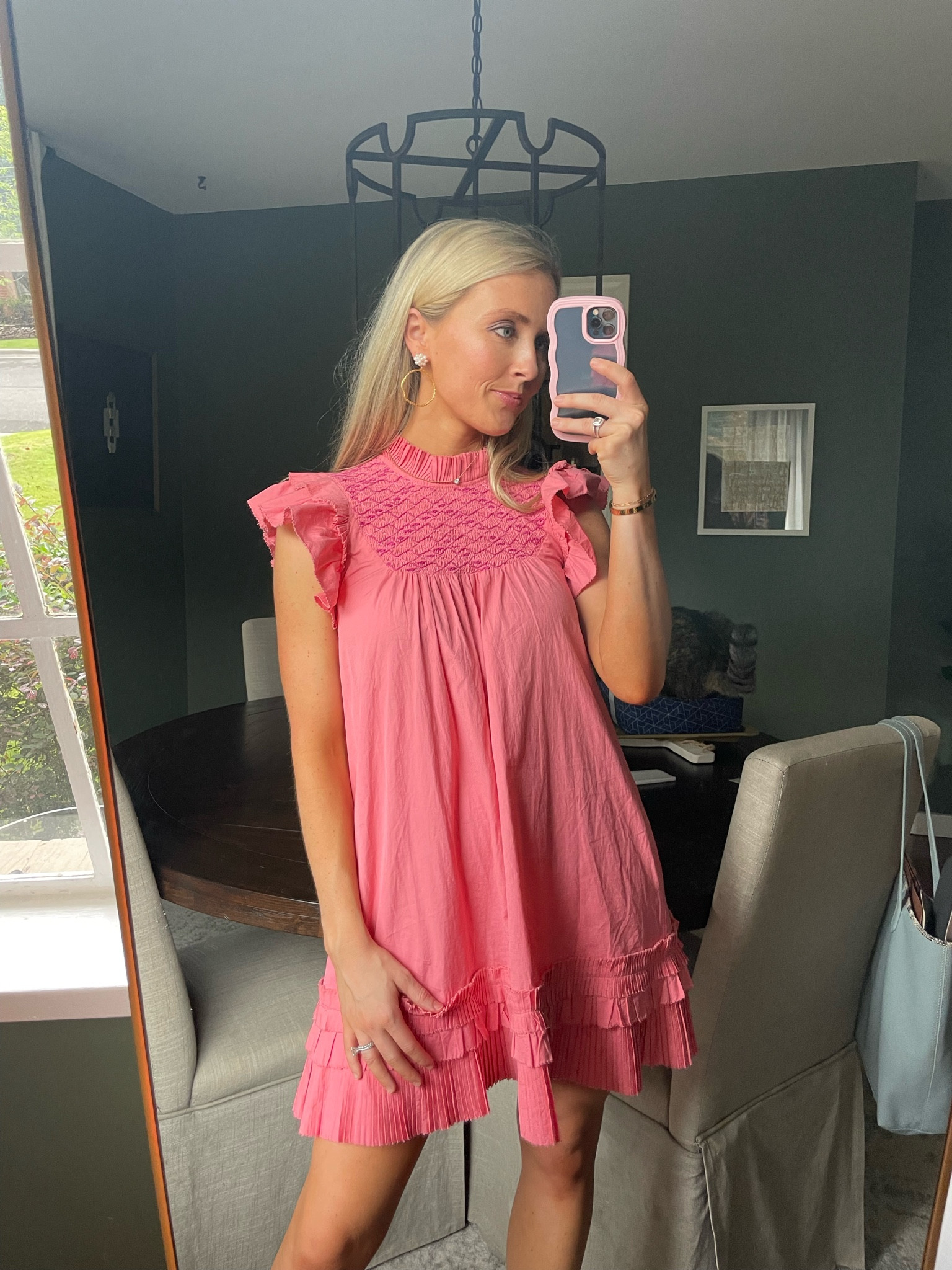 Baby shower outfit! Shop minette dress & Vivian drew earrings 

#LTKsalealert #LTKstyletip #LTKbaby
