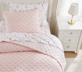 Square Stitch Quilt &amp; Shams | Pottery Barn Kids