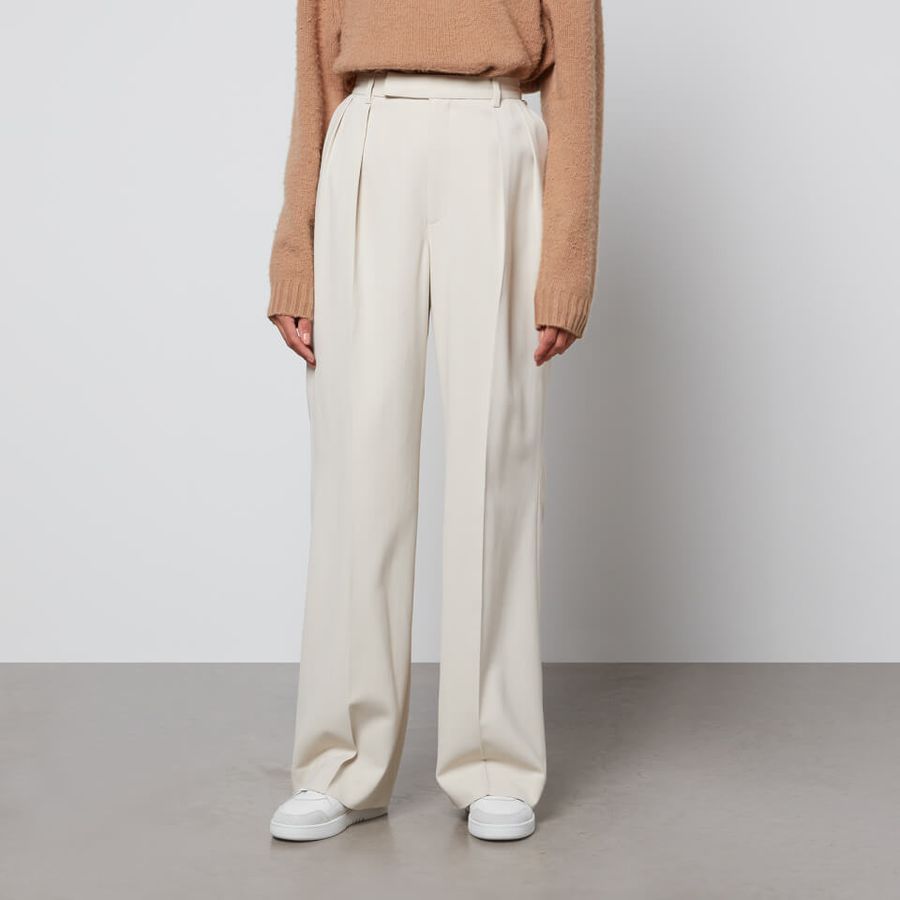Axel Arigato Jackie Twill Jersey Pleated Trousers | Coggles (Global)