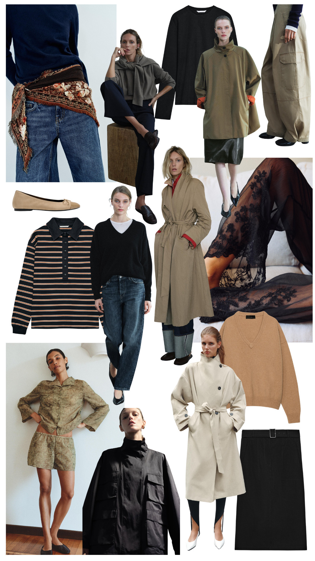 Zara Top Picks

Ballet Flats | Autumn Favourites | Trench Coat | Striped Shirt | Midi Cargo Skirt | Cashmere Jumper 

 #LTKuk #LTKautumn #LTKeurope