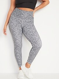 Extra High-Waisted PowerSoft Hidden Pocket 7/8-Length Leggings for Women | Old Navy (US)