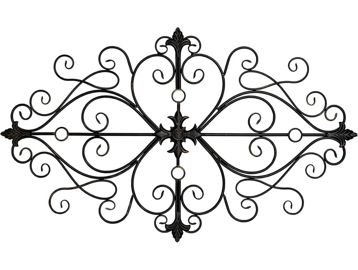 Astoria Grand Traditional Scroll Wall Decor in Black | Wayfair | Wayfair North America