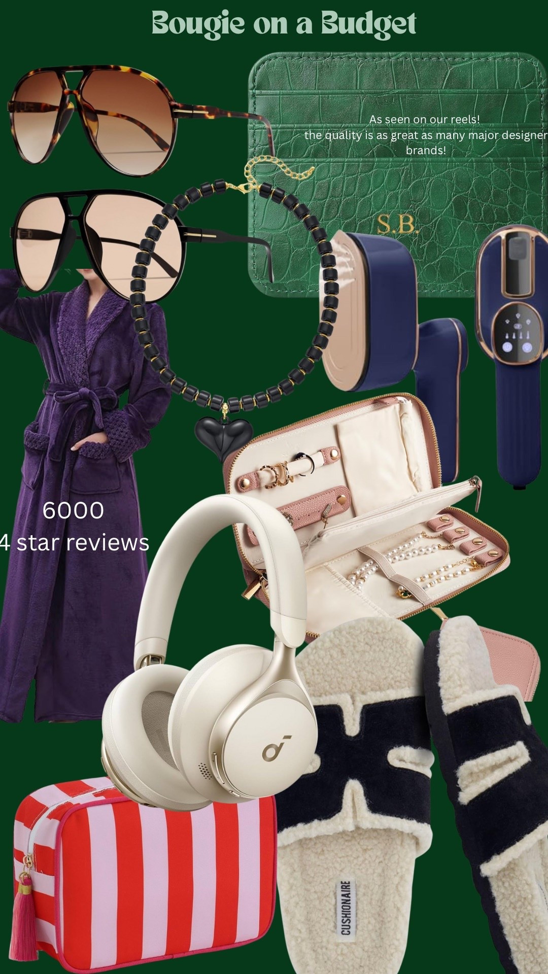 Boujee on a Budget: great finds under $75 most under $25!! 

#LTKHoliday #LTKSeasonal #LTKGiftGuide
