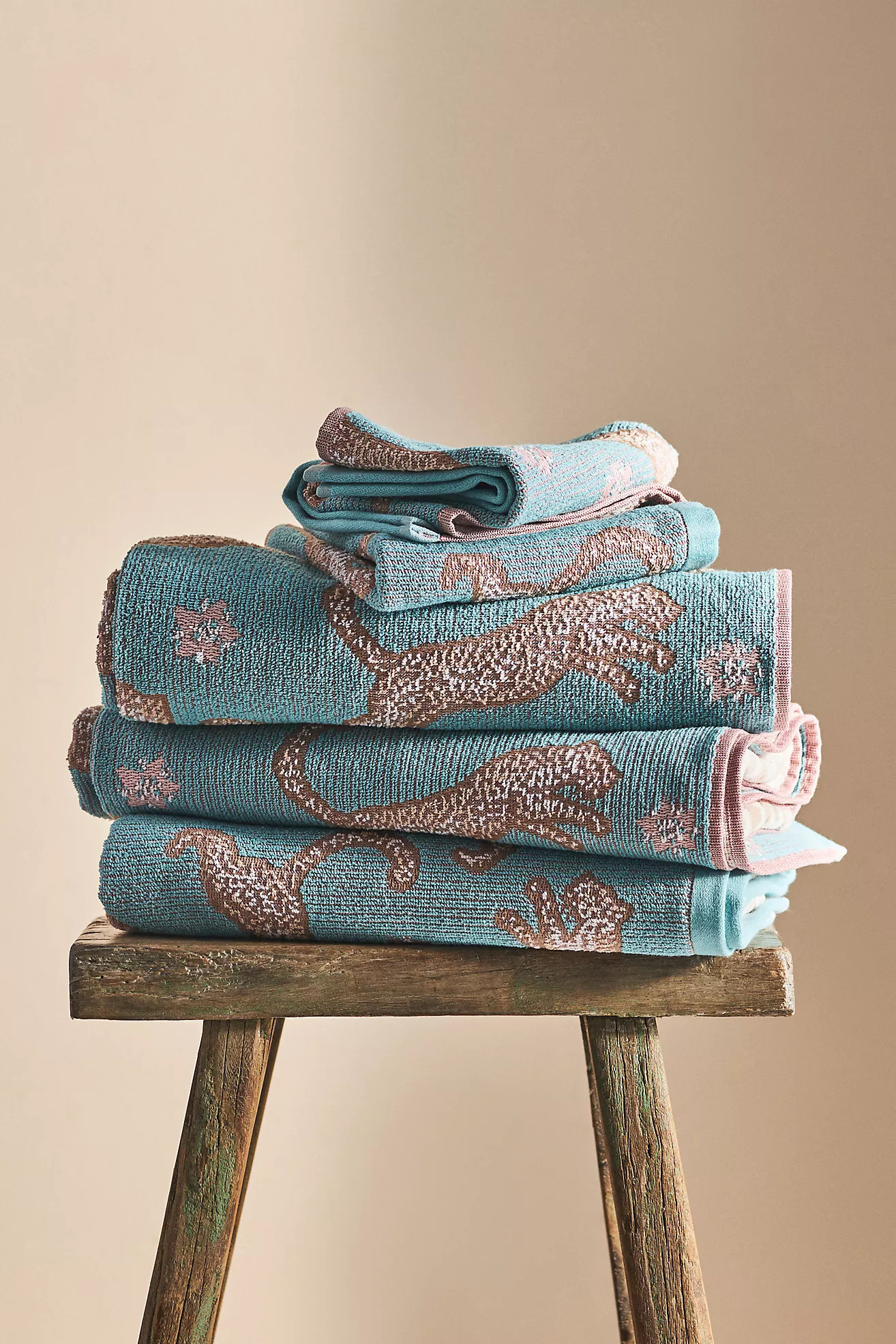 Maeve by Anthropologie Leopard Cotton Towel Collection | Anthropologie (US)