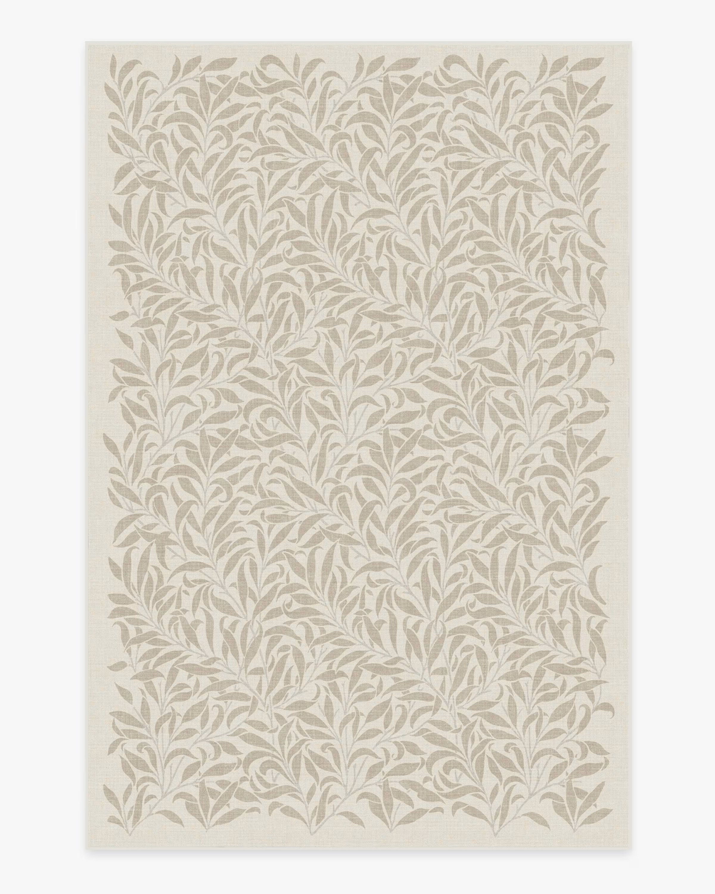 Morris & Co. Pure Willow Boughs Natural Rug | Ruggable