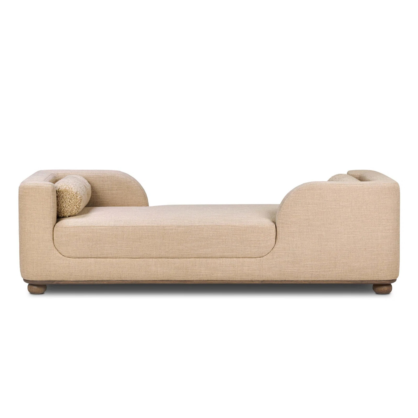 Joss & Main Maria Oak Chaise Lounge | Joss & Main | Joss & Main