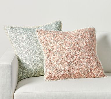 Marline Printed Pillow Cover | Pottery Barn (US)