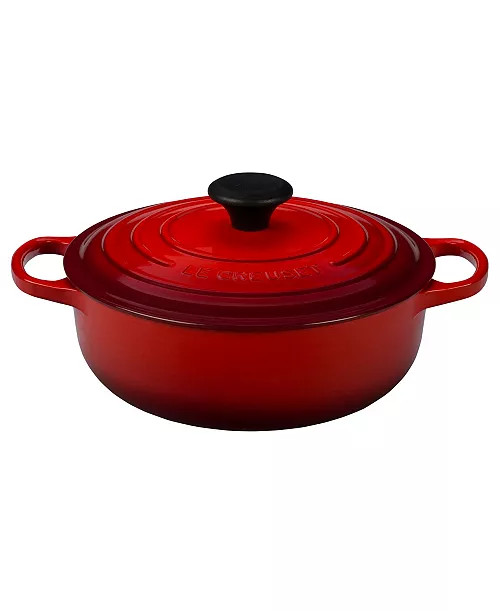 Le Creuset Enameled Cast Iron 3.5-Qt. Sauteuse Round Oven - Macy's | Macy's