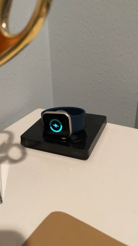 Apple Watch charger dock that conveniently sits on a desk or nightstand and holds the watch up! Affordable and the cord wraps in underneath the dock so it’s level. Great graduation gift, Easter basket gift for teens and Father’s day gift 


#LTKfindsunder50