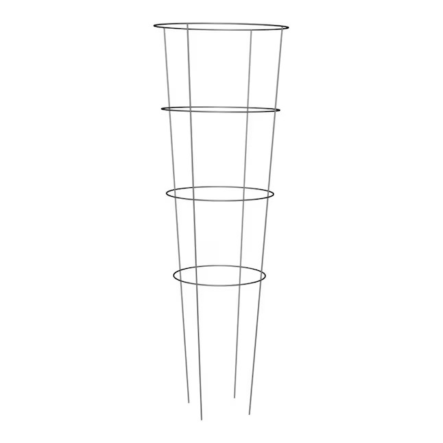 54-in Galvanized Steel Wire Round Tomato Cage | Lowe's
