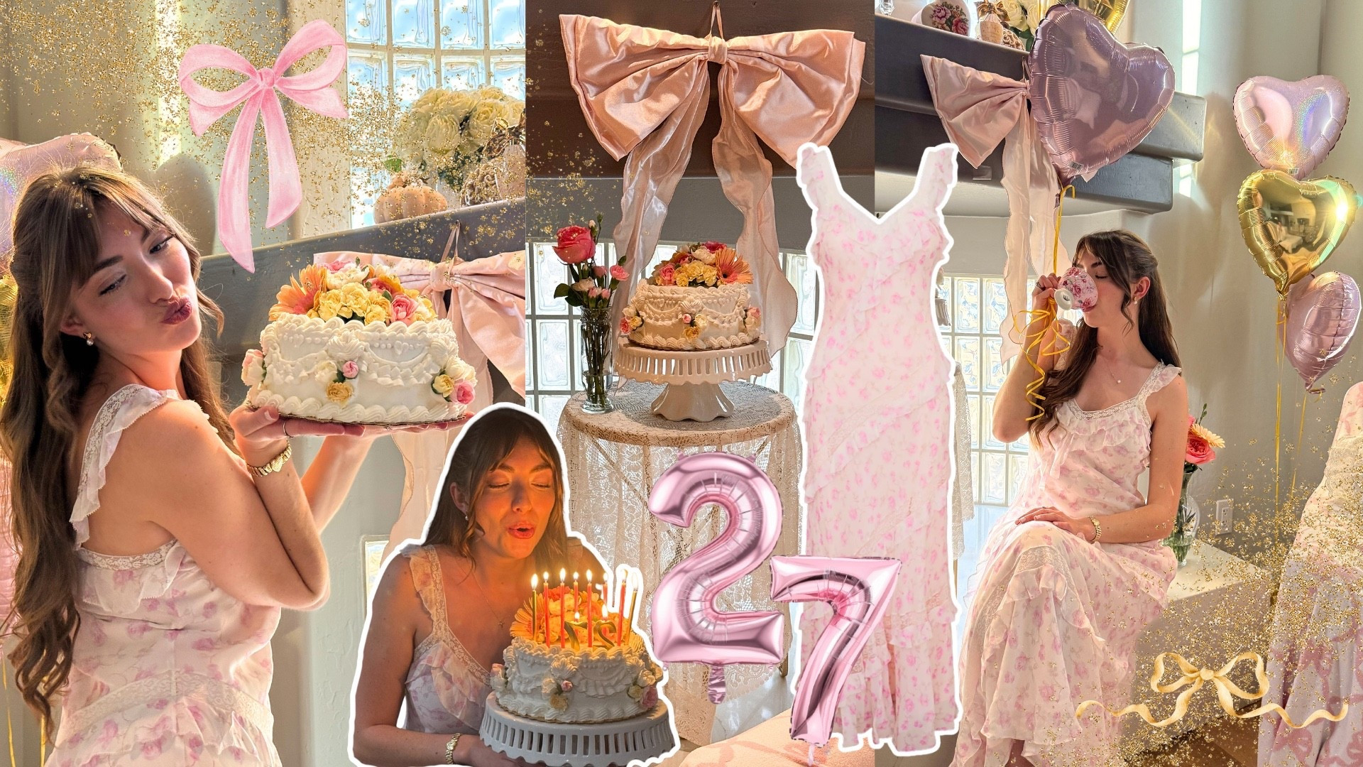 birthday diaries: turning 27, grwm, cake decorating, princess diaries inspired sleepover, girly haul

#LTKvlog