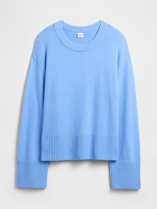 CashSoft Relaxed Crewneck Sweater | Gap Factory