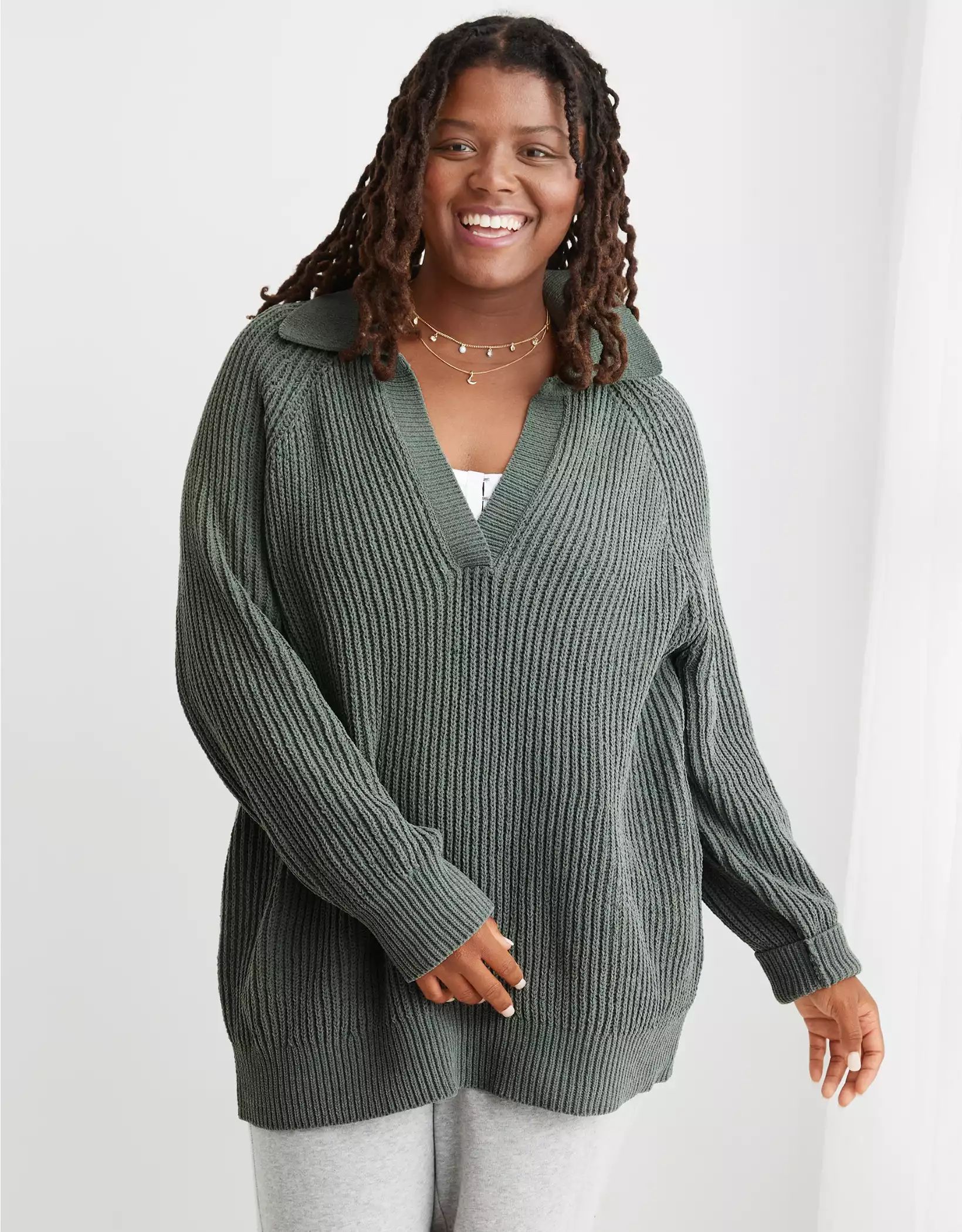 Aerie Sugar Rush Chenille Sweater | Aerie