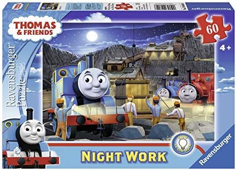 Ravensburger Thomas & Friends Night Work Glow-in-The-Dark 60 Piece Jigsaw Puzzle for Kids – Eve... | Amazon (US)