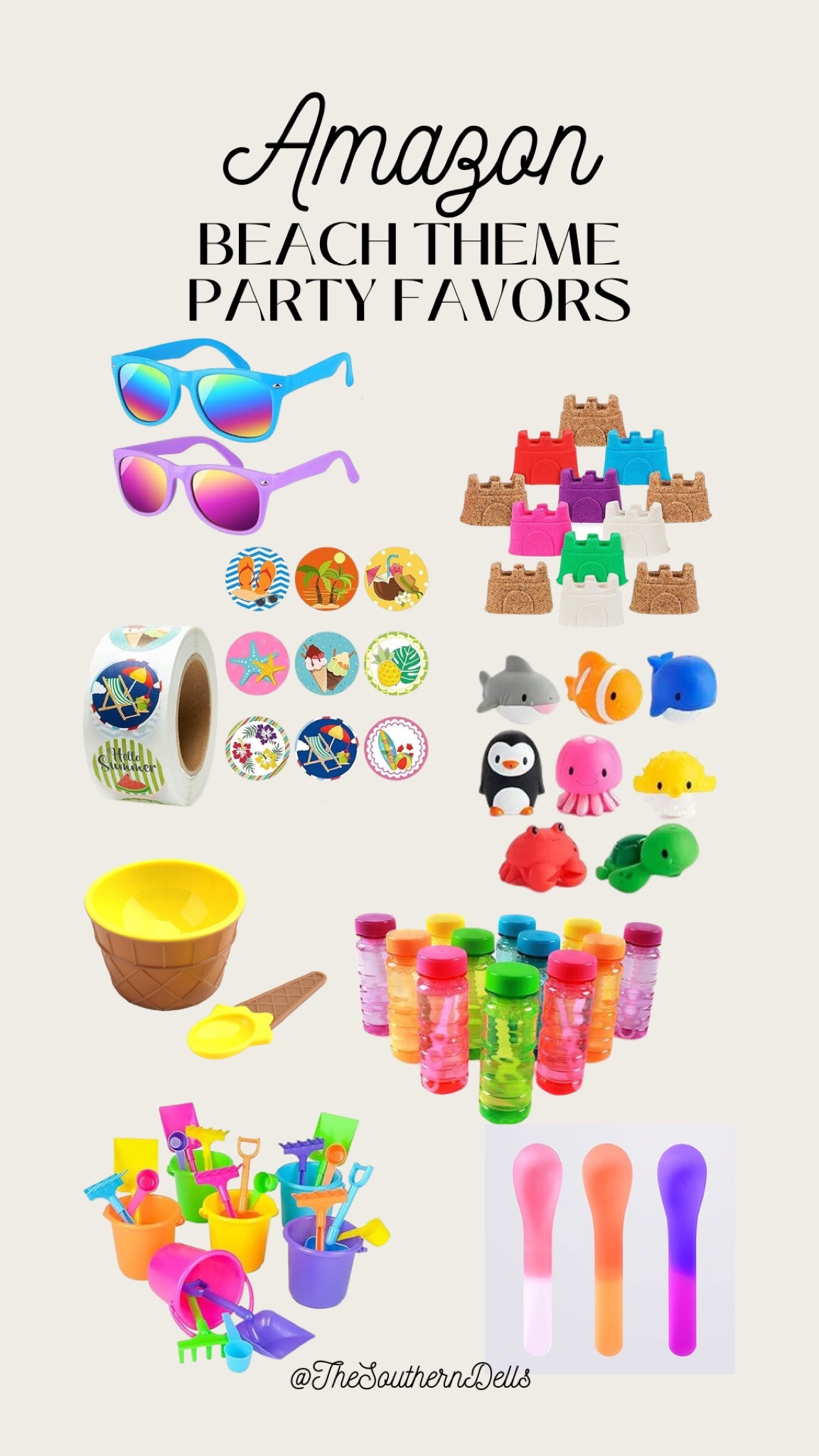 Beach theme party favors from Amazon. Kids always want the impossible and with the holidays upon us my kiddo decided he wanted a Finding Nemo party. Here are some easy ideas for a summery theme during the fall/winter!

#LTKSeasonal #LTKparties #LTKkids