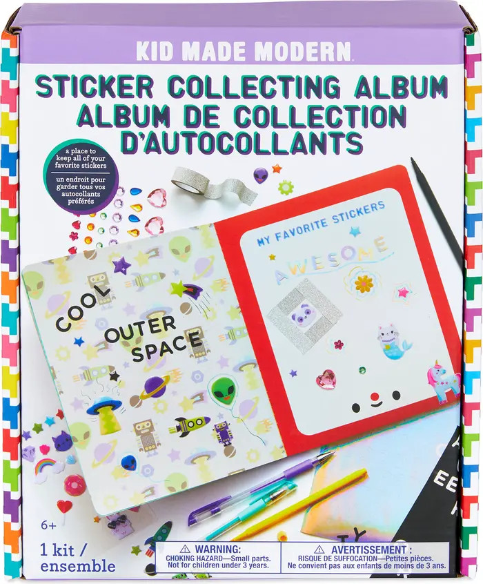 Kid Made Modern Sticker Collecting Album | Nordstrom | Nordstrom