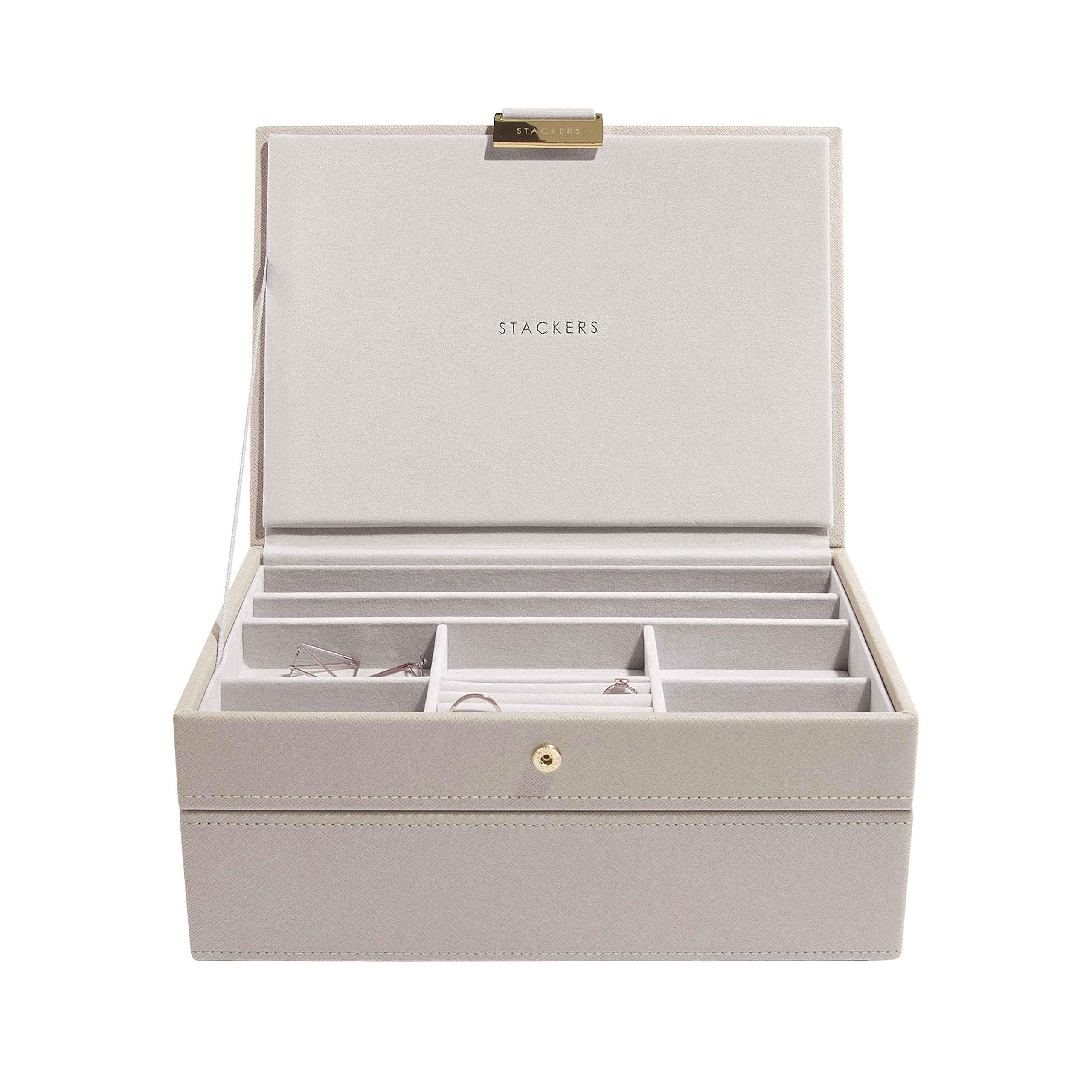 Stackers Taupe Classic Jewellery Box, Set of 2 | Amazon (UK)