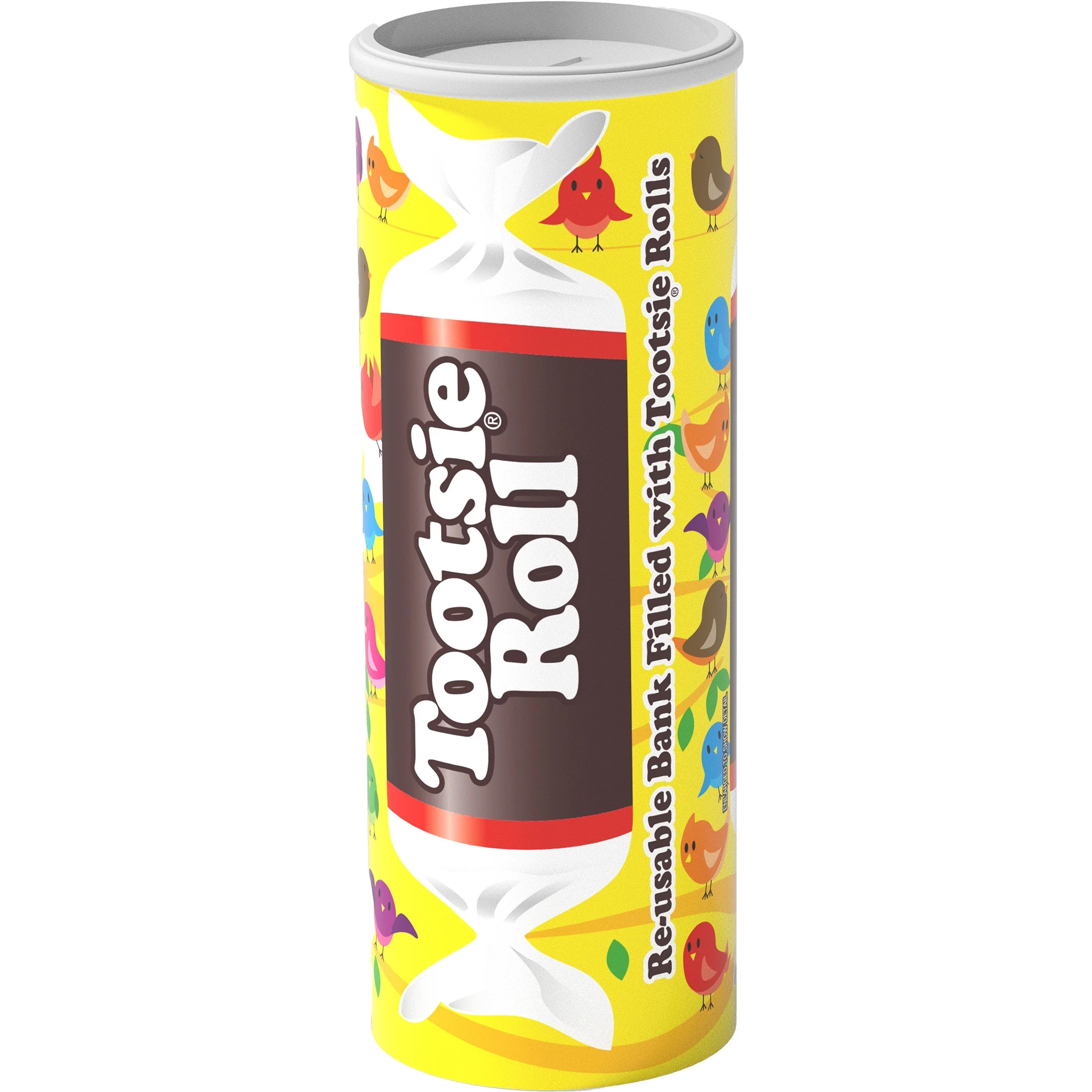 Tootsie Roll, Individually Wrapped Candy, 5.23 oz. Bank. Peanut Free. Gluten Free. | Walmart (US)