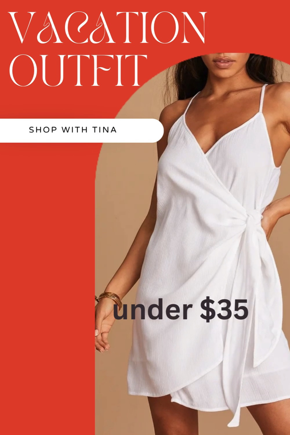 This white dress is on sale! Perfect beach vacation outfit!

#LTKunder50 #LTKFind #LTKsalealert