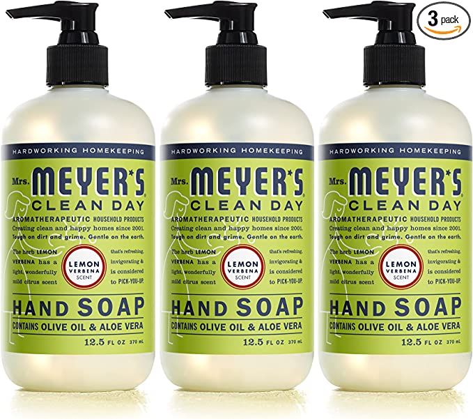 Mrs. Meyer's Clean Day Liquid Hand Soap, Cruelty-Free, and Biodegradable Hand Wash Made with Esse... | Amazon (US)