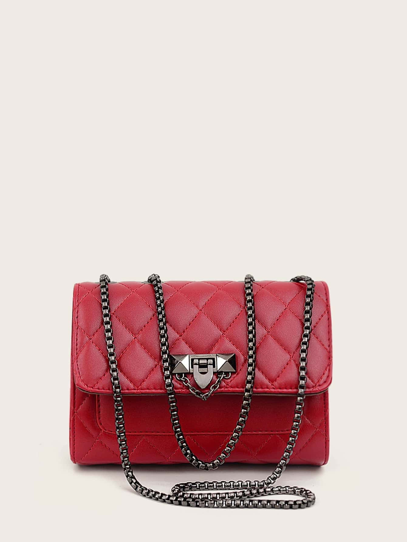 Quilted Flap Chain Bag | SHEIN