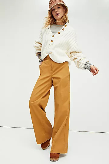 Dickies High-Rise Wide Pants | Free People (Global - UK&FR Excluded)
