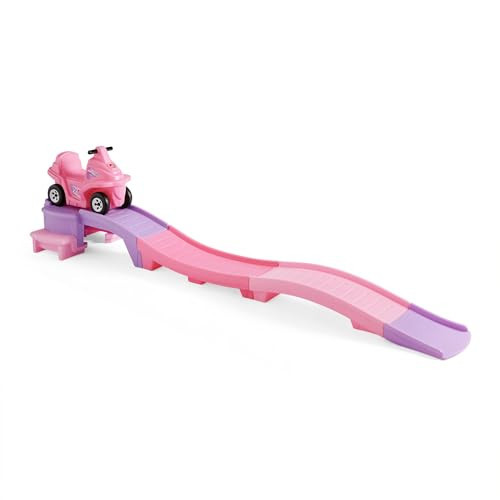 Step2 Bubblegum Blast Up & Down Roller Coaster for Kids, 9 Ft Track, Pink | Amazon (US)