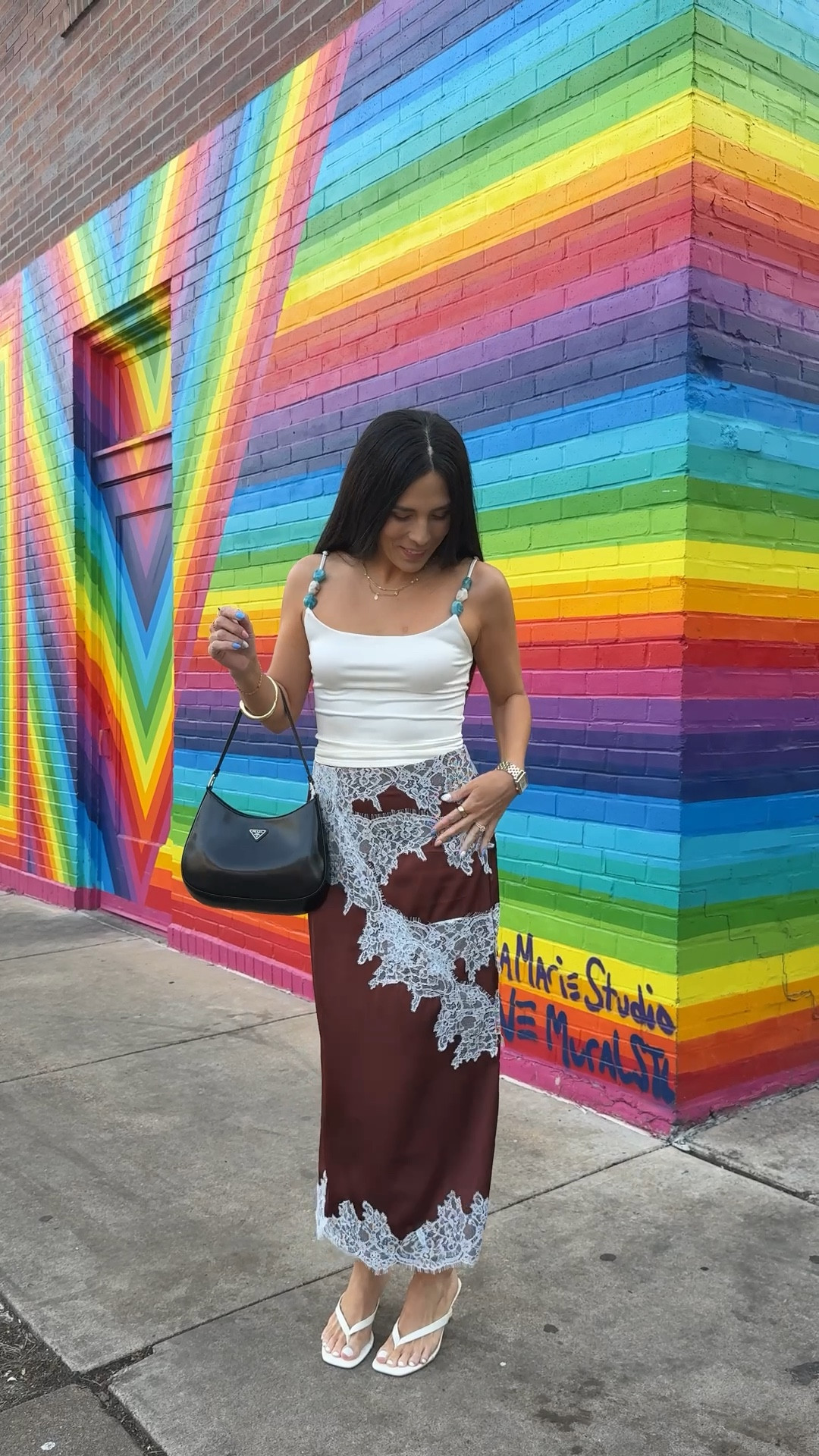 Size S in the top and size M in the skirt

#LTKootd #LTKgrwm #LTKSeasonal